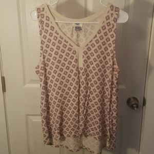 Old Navy Printed Tank Top